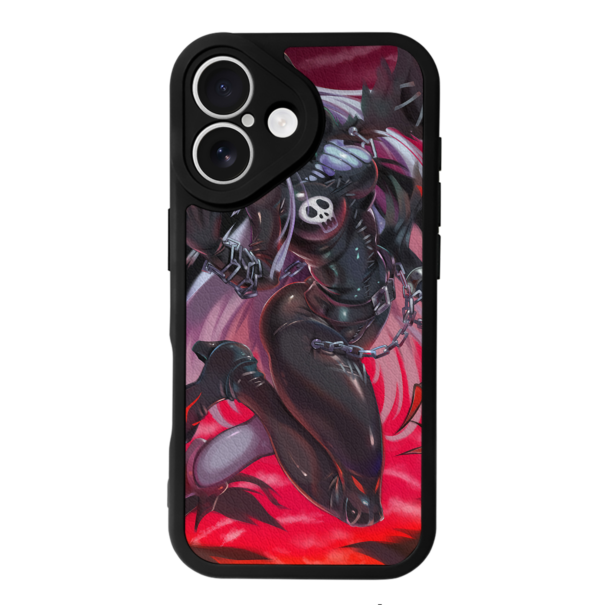 （画像用） Digimon デジタルモンスター/デジモン 【iPhone 16シリーズ対応】シリコンスマホケース（レザー調） 材質：シリコン